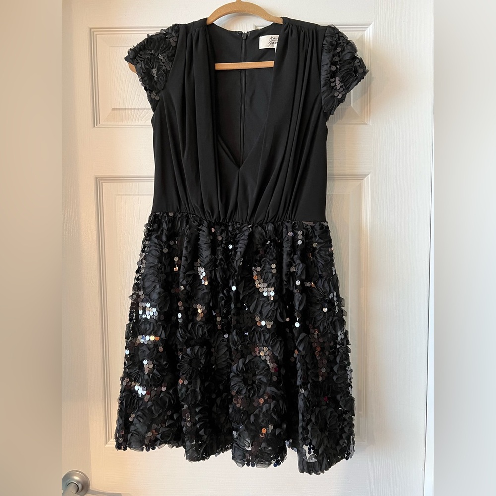 Badgley Mischka Sequin Party Dress